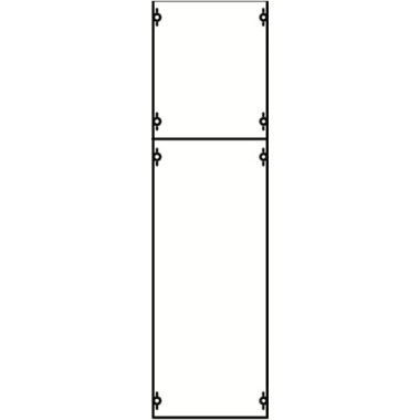 1B2A Панель с защитым пластроном и дин-рейкой 1B2A Панель с защитым пластроном и дин-рейкой