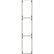 1B5A Панель с защитым пластроном и дин-рейкой