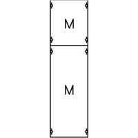 1M2A Панель с монтажной платой 1ряд/6 реек