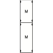 1M3A Панель с монтажной платой 1ряд/7 реек