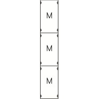 1M5A Панель с монтажной платой 1ряд/9 реек