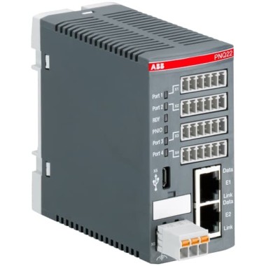 1SAJ261000R0100 Модуль интерфейсный PNQ22-FBP.0 Ethernet Profinet IO для 4 UMC