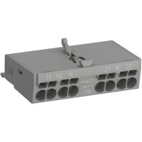 1SAM201901R1201 Фронтальные доп.контакты 1НО+1НЗ с втычными клеммами HKF1-11K для авт.выключателей серии MS132..K