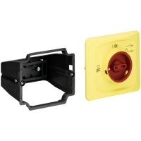 1SAM201912R1011 Монт. комплект DMS132-Y для MS116, MS132, MS132-T, MO132  IP65 с желто-красной ручкой управления
