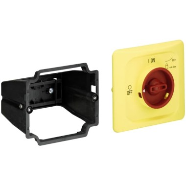1SAM201912R1011 Монт. комплект DMS132-Y для MS116, MS132, MS132-T, MO132  IP65 с желто-красной ручкой управления