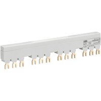 1SAM201916R1114 Шинная разводка 3-фазн. PS1-4-1-100 до 100А для 4-х автоматов типа MS116, MS132, MS132-T, MO132 с 1-м доп. контактом