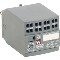 1SBN020113R1000 Приставка времени электронная TEF4S-ON с пружинными клеммами для AF09-AF38…K и NF…K (задержка на включение 0.1…100с)