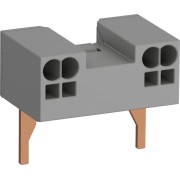 1SBN070159T1000 Блок клеммный для катушки управления LDC4K для контакторов AF09K…AF38K с втычными клеммами