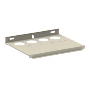 1SCA022277R3750 Фланец OEZXP34R, 400x330(фланец3) с круглыми отверстиями для руб ильников в металлическом боксе