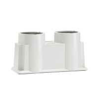 1SCA022560R5730 Фланец OEZXC12L нижний (фланец II/C) для рубильников в пласт. боксе, под кабель 2xd20,5 + 2xd10