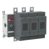 1SCA022720R7080 Рубильник OS250D03 до 250А  3-полюсный, предохранитель 0 или 1 (нет в комплекте), (без ручки управления)