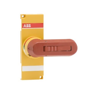 1SCA022772R7910 Ручка управления OTVY250EK желто-красная для прямой установки на рубильники OT200..250Е