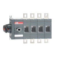 1SCA022860R2080 Рубильник OT400ES04K до 400А 4-полюсный бок. управление (в сборе)