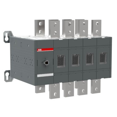 1SCA022872R1920 Реверсивный рубильник OT1600E04C до 1600А  4-полюсный (без ручки управления)