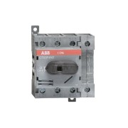 1SCA105365R1001 Рубильник OT63F4N2 до 63А 4х-полюсный для установки на DIN-рейку или монтажную плату (с резерв. ручкой)