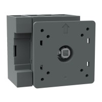 1SCA105393R1001 Рубильник OT63FT4N2 до 63А 4х-полюсный дверного монтажа (без ручки)