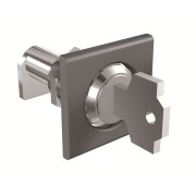 1SDA073822R1 Блокировка замком с ключом в положениях вкачен/тест/выкачен KLP-D разные ключи  E1.2 1-й ключ