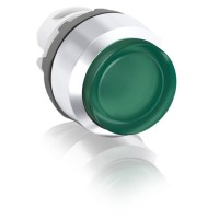 1SFA611103R2102 Кнопка MP4-21G зеленая выступающая (только корпус) с подсветкой с фиксацией