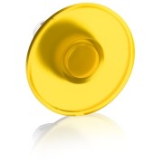 1SFA611125R1103 Кнопка MPM2-11Y ГРИБОК желтая (только корпус) без фиксации с подсветкой 60мм
