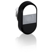 1SFA611134R1108 Кнопка двойная MPD5-11С (белая/черная) прозрачная линза без текста