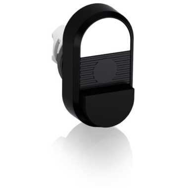 1SFA611145R1106 Кнопка двойная MPD16-11B (белая/черная-выступающая) непрозрачная черная-выступающая линза без текста 1SFA611145R1106 Кнопка двойная MPD16-11B (белая/черная-выступающая) непрозрачная черная-выступающая линза без текста