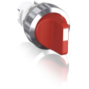 1SFA611200R2001 Переключатель M2SS1-20R (короткая ручка) красный 2-х позиционный без подсветки (только корпус) 45# с фиксацией