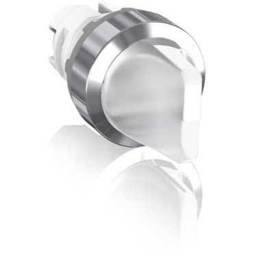 1SFA611210R2108 Переключатель M3SS1-21C (короткая ручка) прозрачный 3-х позиционный с подсветкой (только корпус) с фиксацией