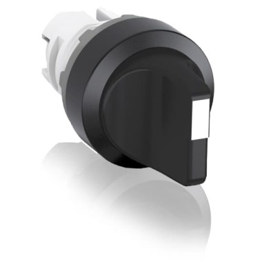 1SFA611210R1006 Переключатель M3SS1-10B (короткая ручка) черный 3-х позиционный без подсветки (только корпус) с фиксацией