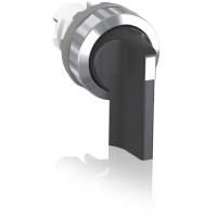 1SFA611205R2006 Переключатель M2SS6-20B (длинная ручка) черный 2-х позиционный б ез подсветки (только корпус) 45# с возвратом