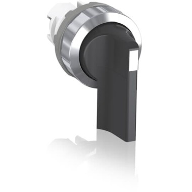 1SFA611215R3006 Переключатель M3SS6-30B (длинная ручка) чёрный 3-х позиционный без подсветки (только корпус) с возвратом в среднее положение