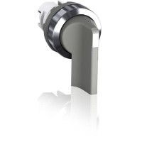 1SFA611205R2007 Переключатель M2SS6-20U (длинная ручка) серый 2-х позиционный без подсветки (только корпус) 45# с возвратом