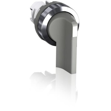 1SFA611203R2007 Переключатель M2SS4-20U (длинная ручка) серый 2-х позиционный без подсветки (только корпус) 45 град. с фиксацией