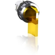 1SFA611213R2103 Переключатель M3SS4-21Y (длинная ручка) желтый 3-х позиционный с подсветкой (только корпус) с фиксацией