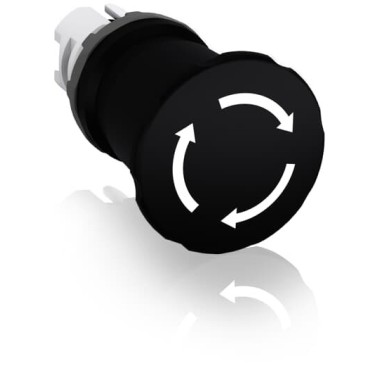 1SFA611523R1006 Кнопка MPET4-10B ГРИБОК черная (только корпус) 40мм отпускание поворотом 1SFA611523R1006 Кнопка MPET4-10B ГРИБОК черная (только корпус) 40мм отпускание поворотом