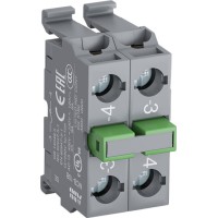 1SFA611610R2002 Контактный блок MCB-20B для монтажа в боксы 2НО