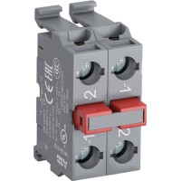 1SFA611610R2020 Контактный блок MCB-02B для монтажа в боксы 2НЗ