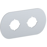 1SFA611930R1002 Шильдик MA6-1002 (2 места) для пластикового кнопочного поста