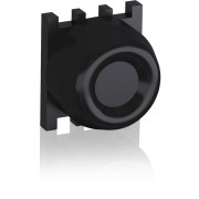 1SFA616105R4006 Кнопка KP6-40B черная с резиновым колпачком IP66 с монтажной колодкой