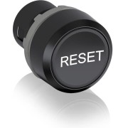 1SFA616160R1046 Кнопка сброса без штока KPR1-104B чёрная, с текстом R