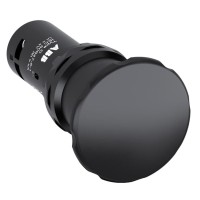 1SFA619126R1076 Кнопка CPM3-10B-11 грибовидная черная