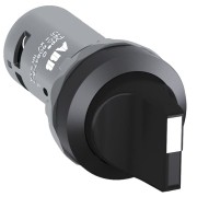 1SFA619201R1016 Переключатель C2SS2-10B-10 2-х позиционный черный 1НО (90 градусов) с фиксацией (черное декоративное кольцо)