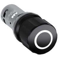 1SFA619501R1076 Кнопка CE3P-10B-11 черная с фиксацией 1НО1НЗ отпускание вытягиванием 30мм