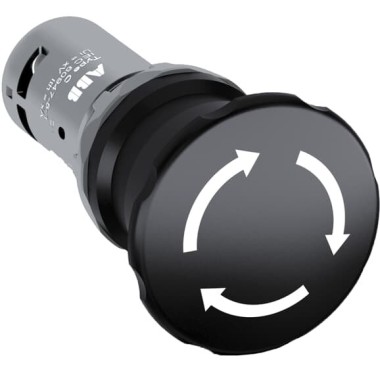 1SFA619550R1076 Кнопка CE4T-10B-11 черная с фиксацией 1НО1НЗ отпускание поворотом 40мм 1SFA619550R1076 Кнопка CE4T-10B-11 черная с фиксацией 1НО1НЗ отпускание поворотом 40мм