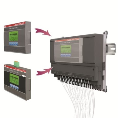 1SFA664004R1150 Оптический кабель TVOC-2-OP15 15м для подключения двух модулей TVOC-2