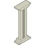 1SL0352A00 Пьедестал для шкафов GEMINI (Размер1-2-3-4)