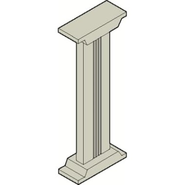 1SL0352A00 Пьедестал для шкафов GEMINI (Размер1-2-3-4)
