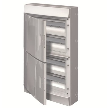 1SLM006501A1109 Бокс настенный 72М непрозрачная дверь Mistral65 (с клемм)