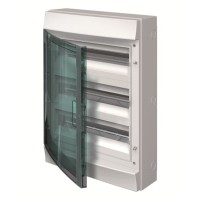 1SLM006501A1208 Бокс настенный 54М прозрачная дверь Mistral65 (с клемм)