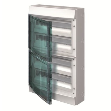 1SLM006501A1209 Бокс настенный 72М прозрачная дверь Mistral65 (с клемм)