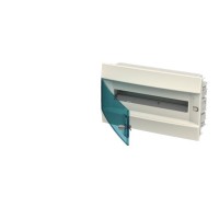 1SLM004100A1204 Бокс в нишу Mistral41 18М зеленая дверь (без клемм)